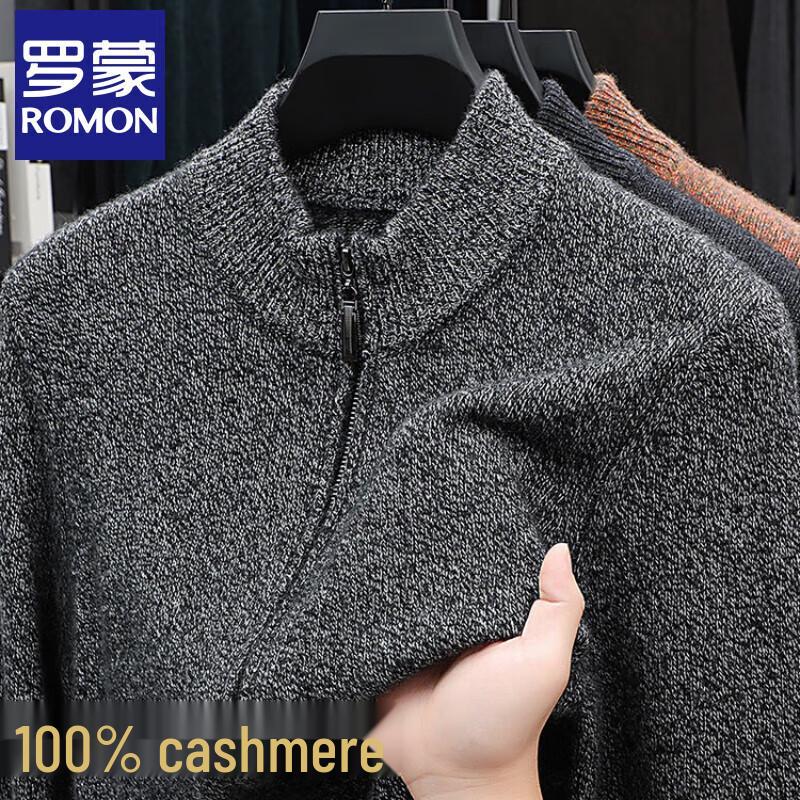 

Romon Men s 100% Cashmere V-Neck Pullover Sweater L