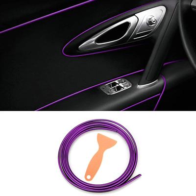 Universal Auto Zierleiste Dekoration Armaturenbrett Tür Auto-Styling Flexible Streifen Innenraum Auto Zierleisten Auto Abdeckung Zierleiste 5M/3M