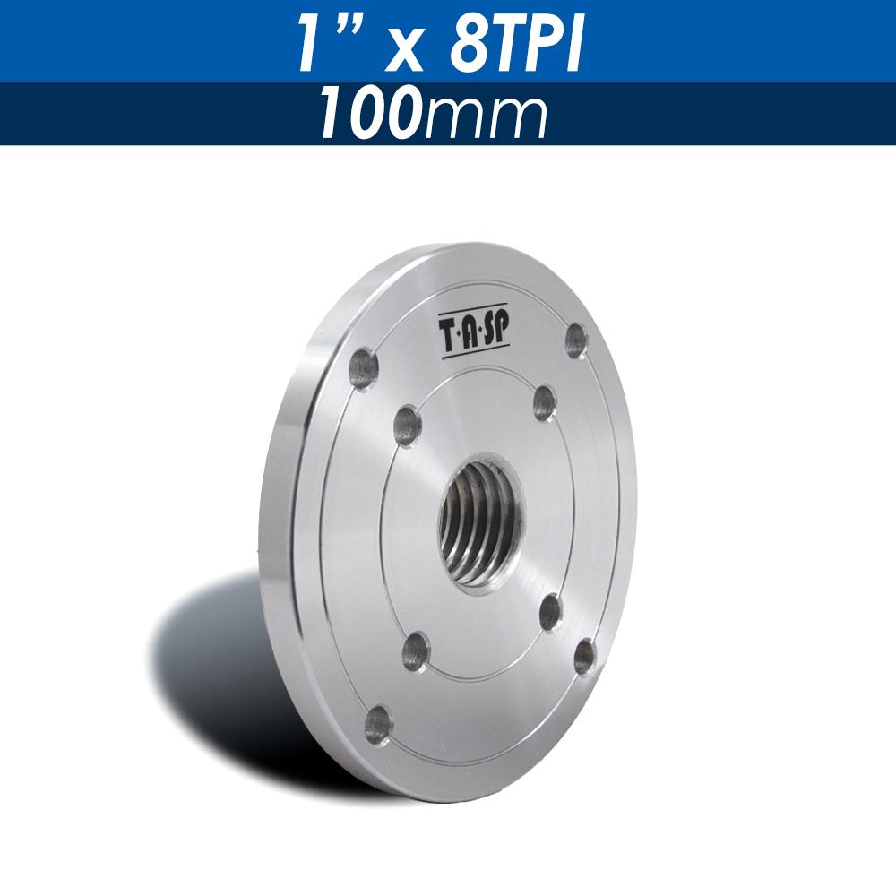 Wood Lathe Face Plate Steel Faceplate Flange with M33 x3.5mm 1"/8TPI M18 -2.5mm Thread Woodworking Turning Tools Accessories