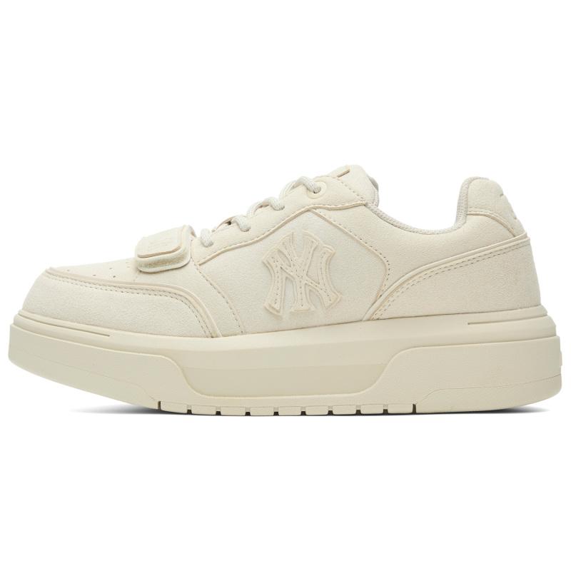 MLB Нью-Йорк Янкис Нескользящие износостойкие низкие повседневные кроссовки унисекс Слоновая кость 3ASXP015N-50CRS 42