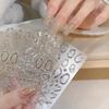5D Relief Line Nail Stickers Bronzing  Diamond Line Adhesive Nail Art Stickers Decals Manicure