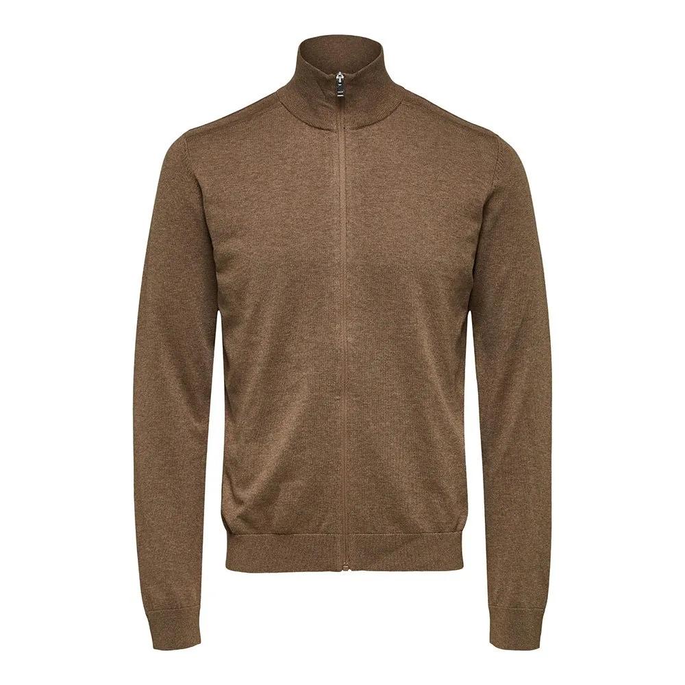 Selected Berg Zip-up Sweater