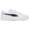 (WMNS) PUMA Vikky Stacked L Sketch Sneakers White/Black Women's 385549-01