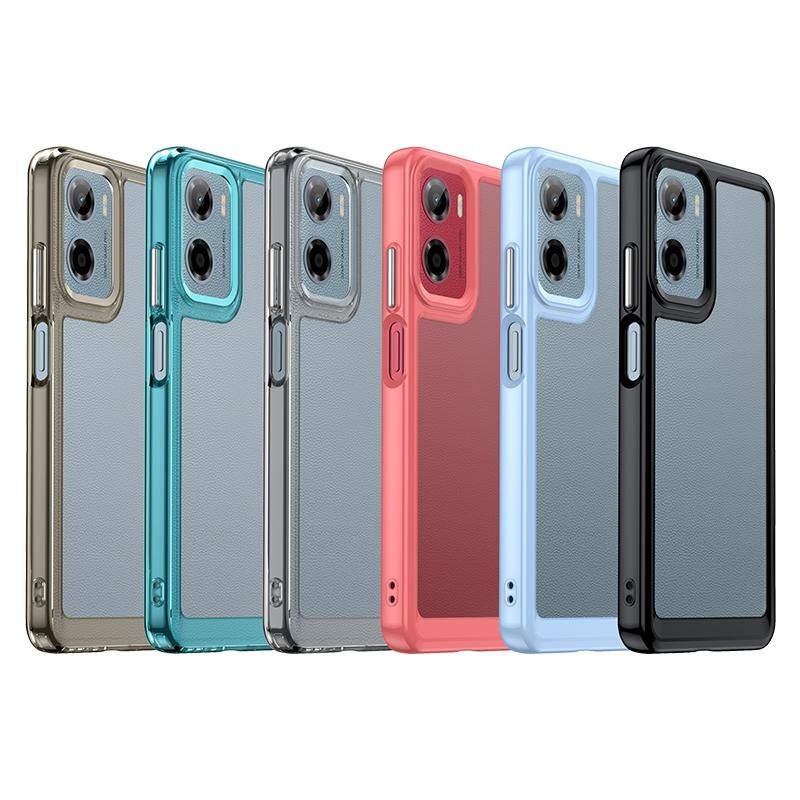 For Motorola Moto G05 Clear Case Moto G05 Cover Coque Funda Hard Translucent Soft Edge Shockproof Back Phone Bumper For Moto G05