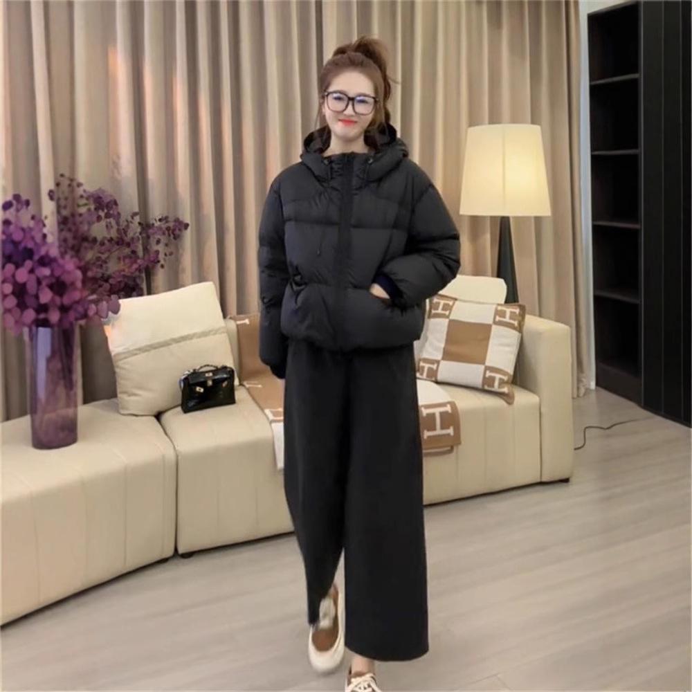 Women's 2024 Winter Fashion Short Puff Down Jacket - Stylish and Thickened Duck Down Coat