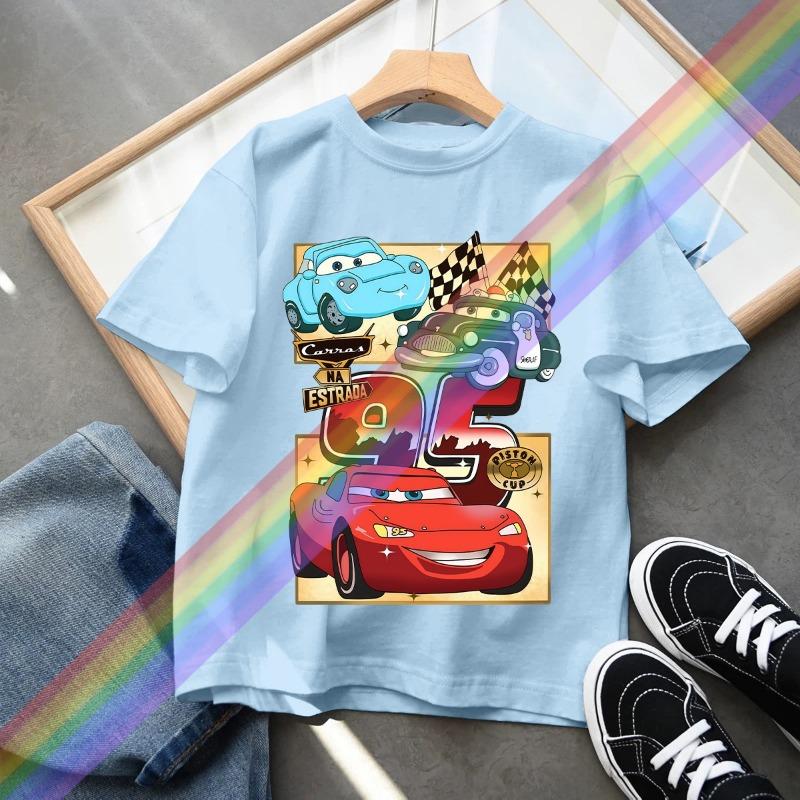 Neue Roblox Kinder T-Shirts Cartoon Geburtstag Zahl Grafik T-Shirts Jungen Mädchen Freizeit Kurzarm Oberteile Sommer Kinderkleidung
