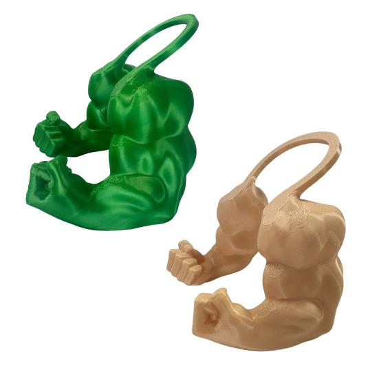 2Pcs Cat Muscle Arm 3D Printed Funny Cat Neck Arm with Muscle Superhero Cosplay Costume Funny Pet Photography Props Birthday Party Supplies