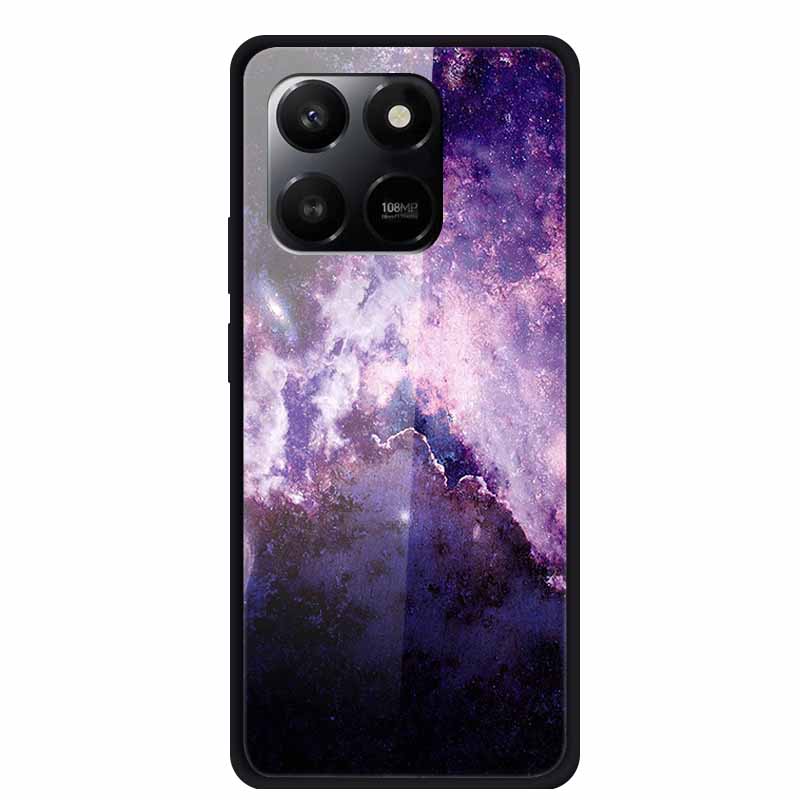 Glass Case For Honor X7d Play 10T 5G Case Soft Bumper Hard Tempered Glass Back Cover For Honor 400 Smart 2025 Phone Cases Fundas