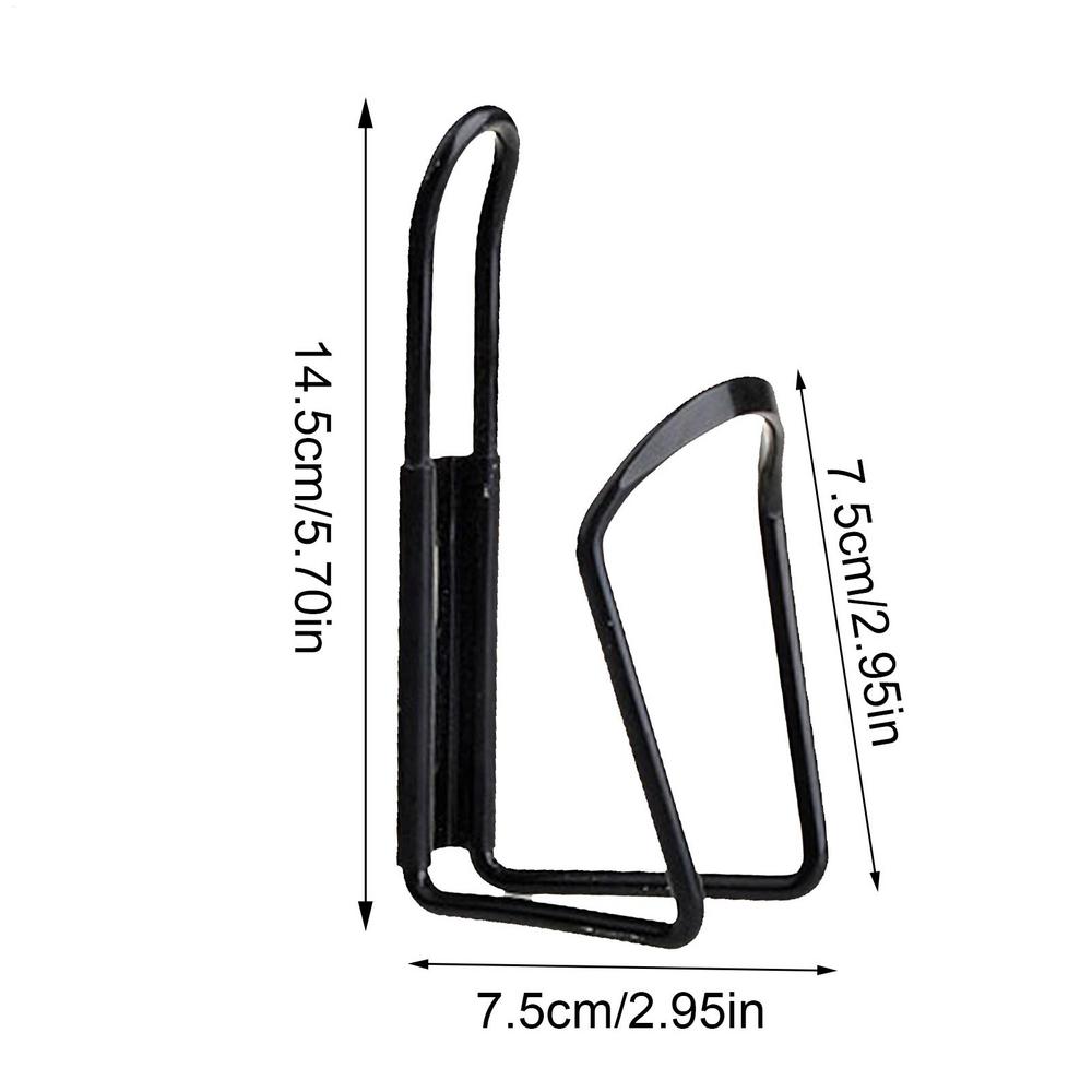 Aluminum Alloy Bicycle Water Bottle Cage Bike Water Holder Lightweight Bike Bottle Mount with Screws Bottle Holder for Road Bike