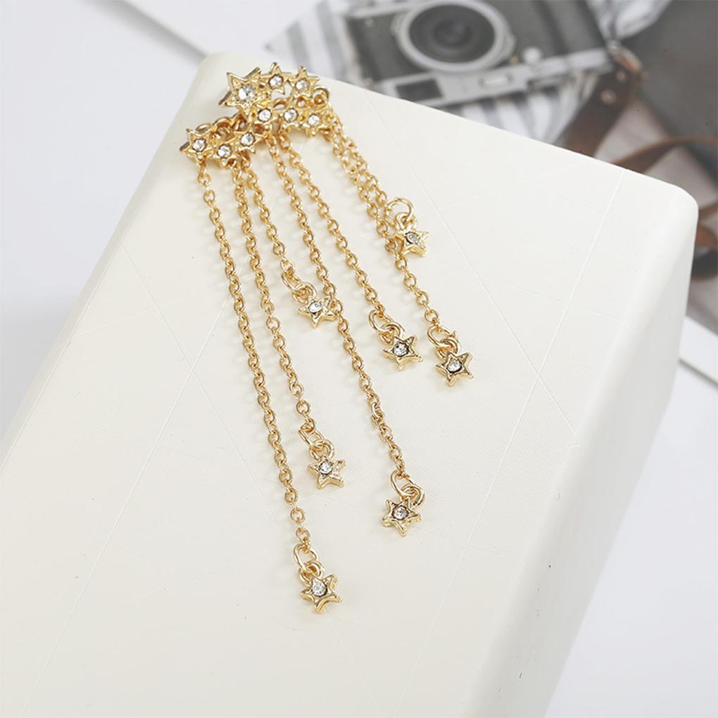 Classic Round Earrings For Women Smooth Line And Anti-corrosion Wide Application Hanging Earrings Tassel Earrings Family