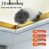 Telescopic Electrostatic Feather Duster for High Ceilings and Gaps