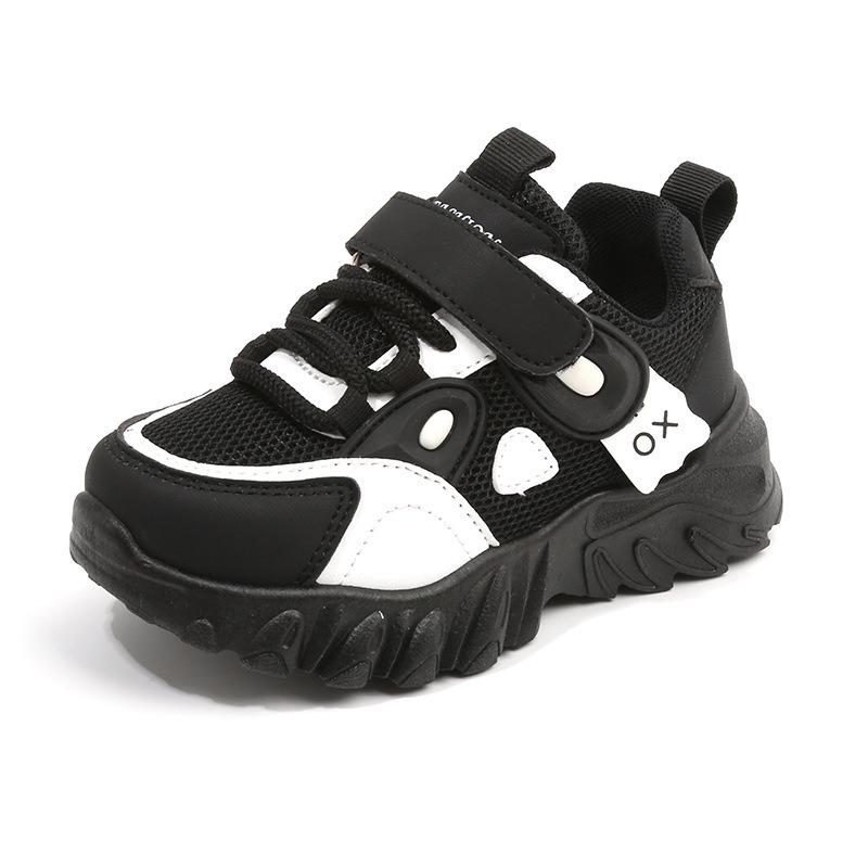 Children's Sports Shoes - Spring/Autumn Collection, Mesh White Sneakers for Boys, Panda Shoes for Girls