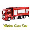 Ids Toy Fire Truck Model Alloy Diecast Inertia Fire Ladder Vehicle Rescue Transport Car Educational Toys for Children Boys Gift