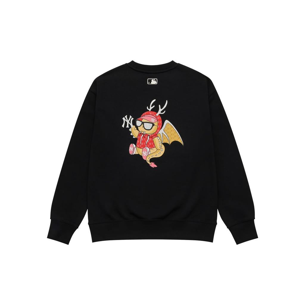 MLB SS24 Sweatshirt Unisex Black 3AMTQ0141-50BKS