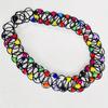 Vintage Elastic Braided Fish Thread Choker Gothic Colorful Necklace Fashion Punk Jewelry Gift for Women Girls