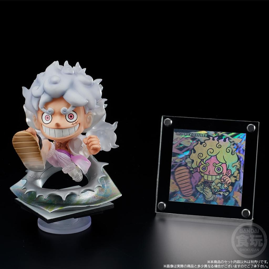 Bandai Niformation Sou Monkey Luffy Chewing Gum D. (Candy Toy) [1 piece]
