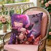 Dark GGathering Anime Cushion Cover Soft Plush Throw Pillow Cover DoubleSided Decorative Cushion Case Sofa Bedroom Home Decor