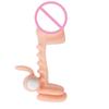 Penis Sleeve Extender Condom Men Reusable G Point Stimulator Cock Delay Ejaculation Particle Sex Toy Dick Sleeve Chastity