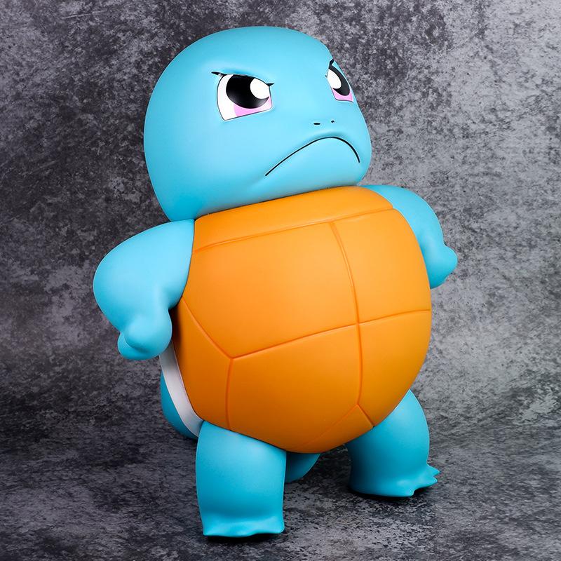 40cm Kawaii Anime  Squirtle PVC Action Figure Game Statue Collectible Model Kids Toys Doll Birthday Gifts
