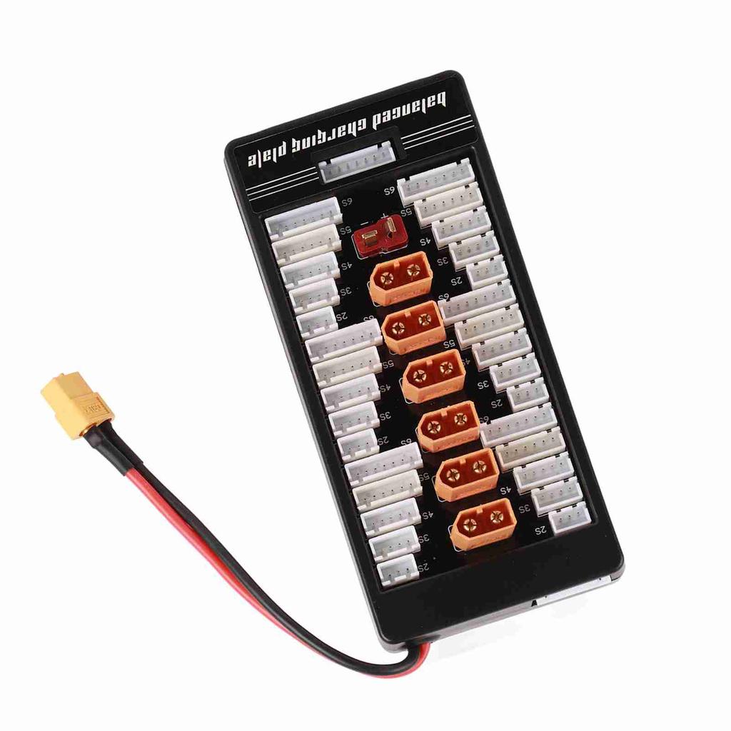 Parallel Charging Board, 6S   Battery Balance   for RC Model with XT60 Plug,   Charging for 1-6 Lithium Batteries Simultaneously