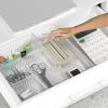 Plastic Desk Drawer Organizers Rectangle Makeup Organizer Multifunctional Storage Box  Home Office