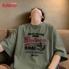 Baleno Men's 2026 Summer American Style Pure Cotton Short Sleeve T-shirt