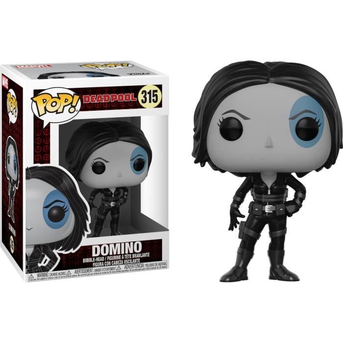 Figurine - Funko Pop! - Deadpool Parody: Domino - 9 cm - Rouge - Pour enfants