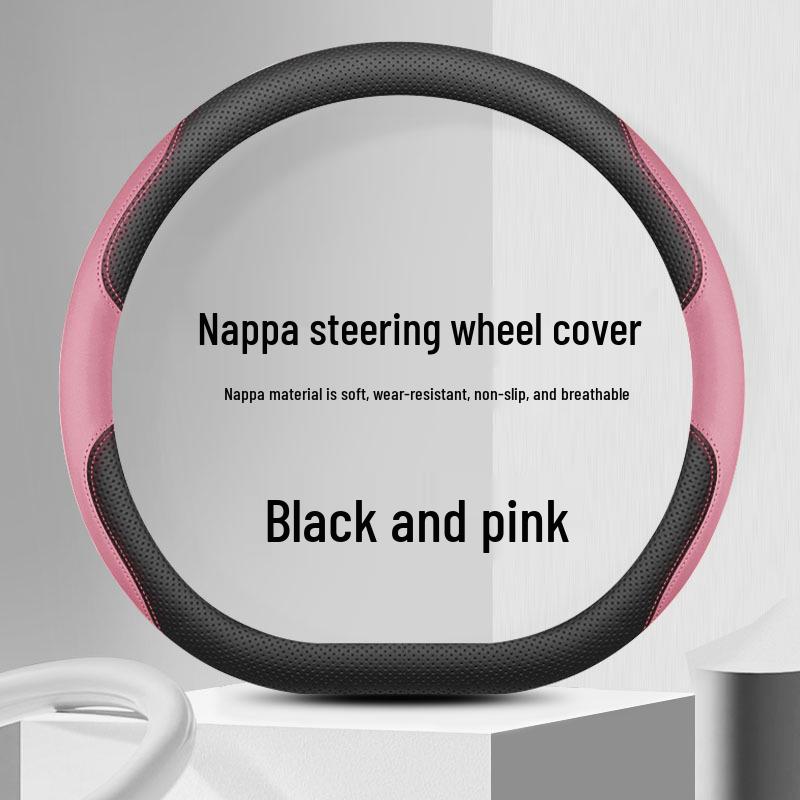 Ideal L8/L9/ONE Steering Wheel Cover: Original Car Color, New Energy Vehicle Interior Accessory.