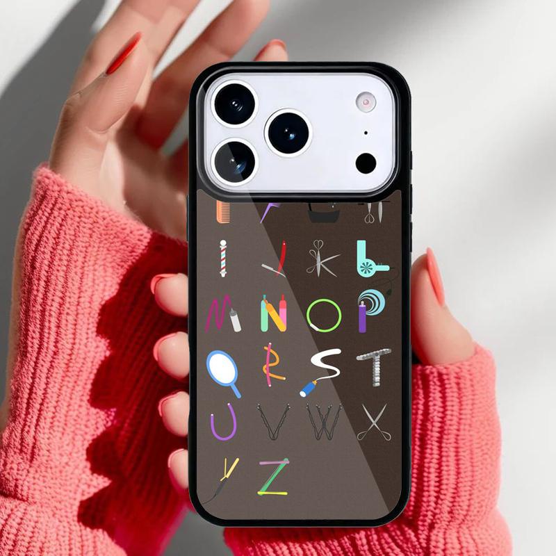 Hair Stylist Hairdresser soft Phone Case for iPhone 17 16 15 14 13 Pro Max Back Cover for 12 11 Pro Coque
