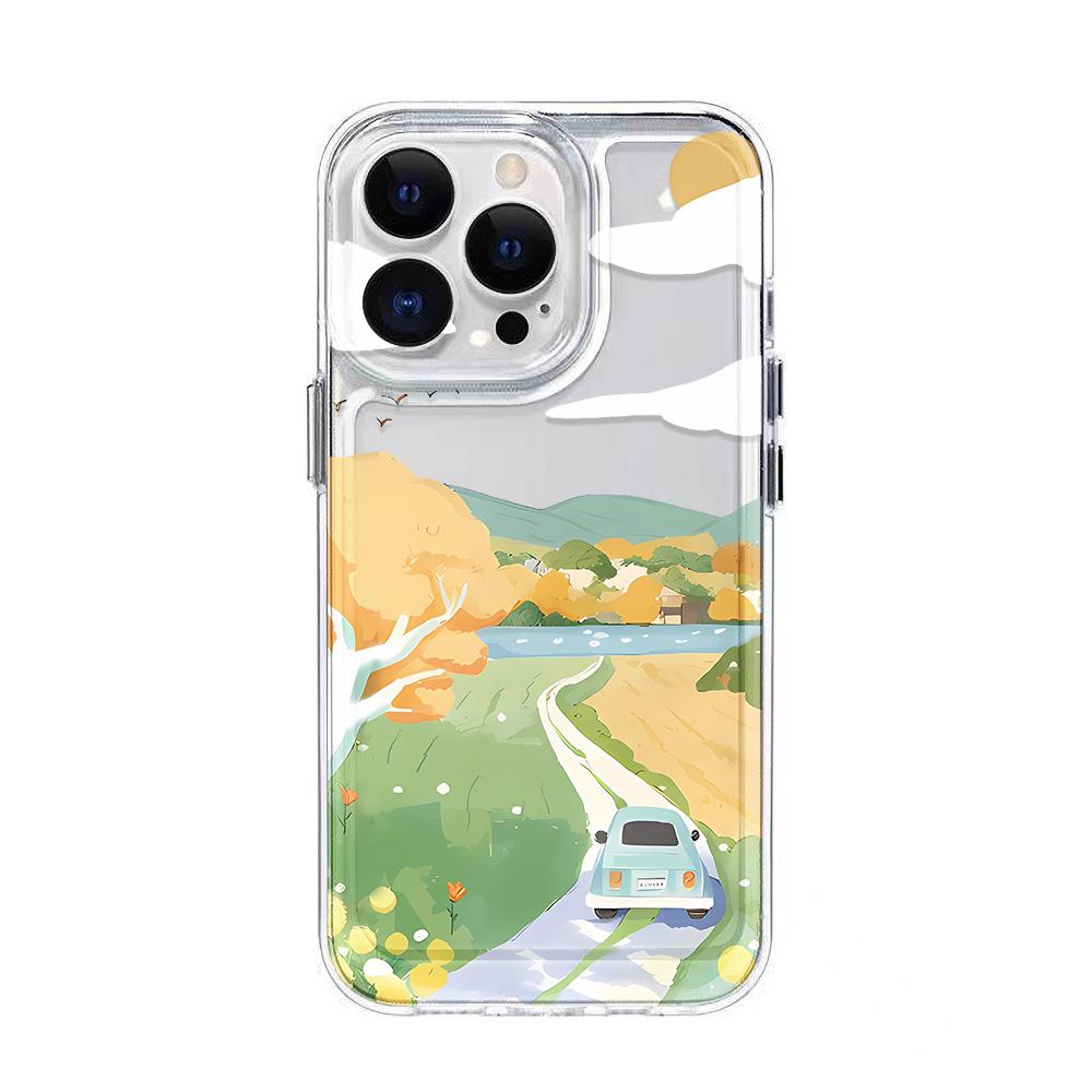 Nárazuvzdorný kryt na telefon pro iPhone 11 12 13 14 15 16 iPhone 14 15 16 Pro Max Samsung A16 A35 A36 A54 A55 S25 Xiaomi 11T