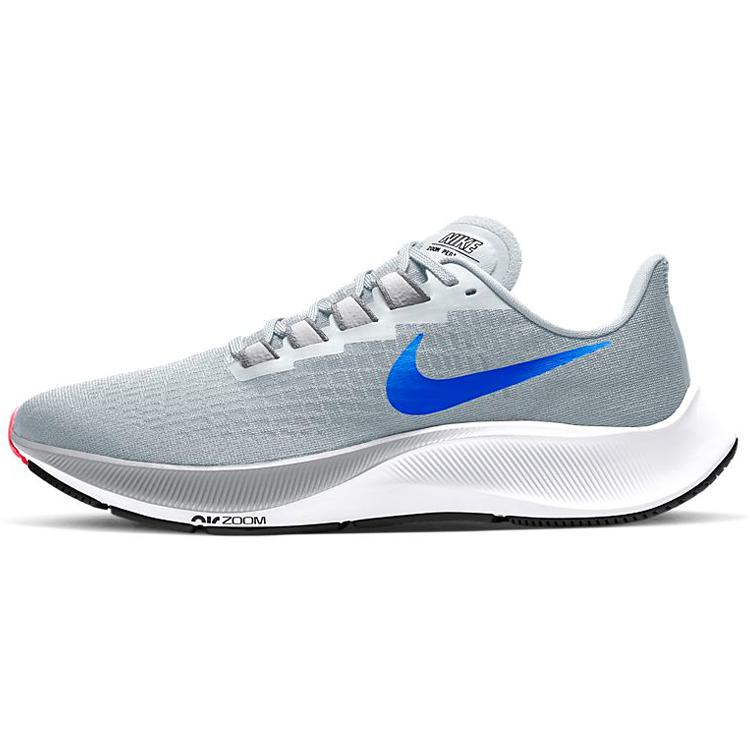 New Nike Air Zoom Pegasus 37 Pure Platinum Racer Blue BQ9646-006