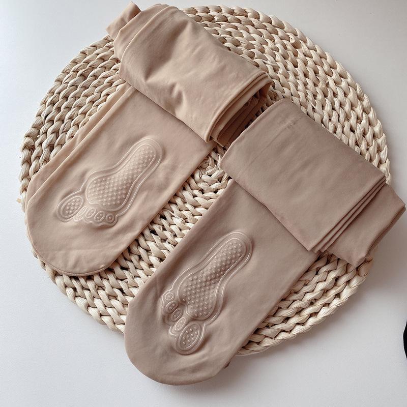 Spring and Autumn Thin Silk Stockings for Women, Anti-snag, Durable, with Silicone Anti-slip Bottom, Non-slip, Non-sagging Pantyhose