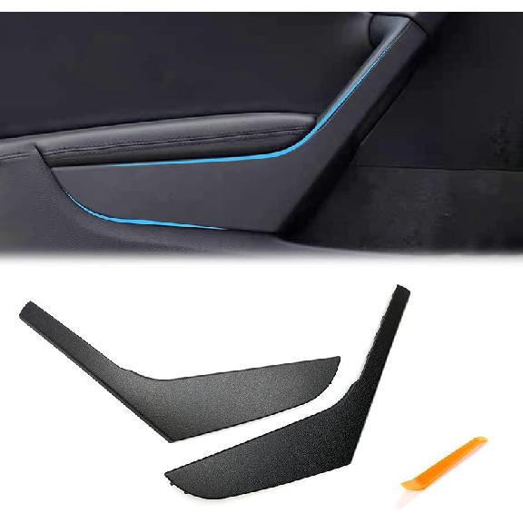 2pcs Replacement Left/Right ide Door Armrest Handle Trim Cover for Volkswagen Golf 6 Sedan GTI MK6 2009-2014 Door Pull Handle 5K4868039A 5K4868040A чёрный