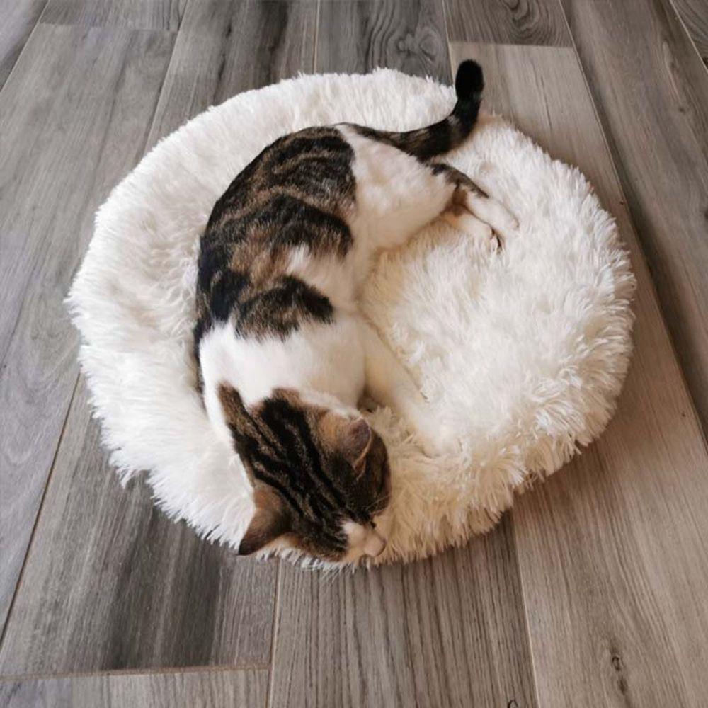Plush for Puppy Cat Mat Pet Winter Supplies Kennel Sleeping Cat Bed Cat Cushion Dog Mat Dog Bed