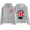 Womens Classic Linkin-Park Graphic Print Hooded Women Y2k Zipper Hoodies Oversized Casual Sweatshirt  Zip Up Jacket