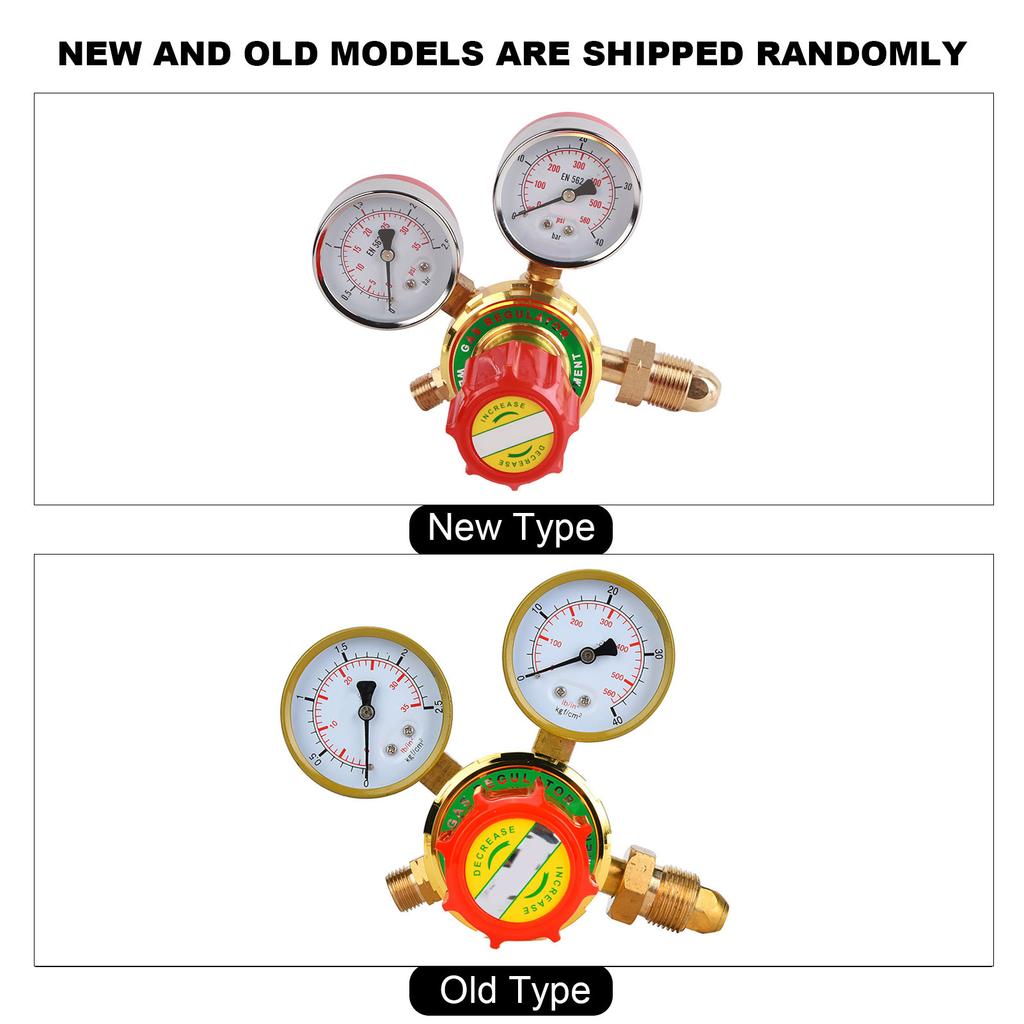 WX YQE?03 60 Acetylene Gauge Meter Gas Acetylene Pressure Reducer for Gas Torch Welding Cutting