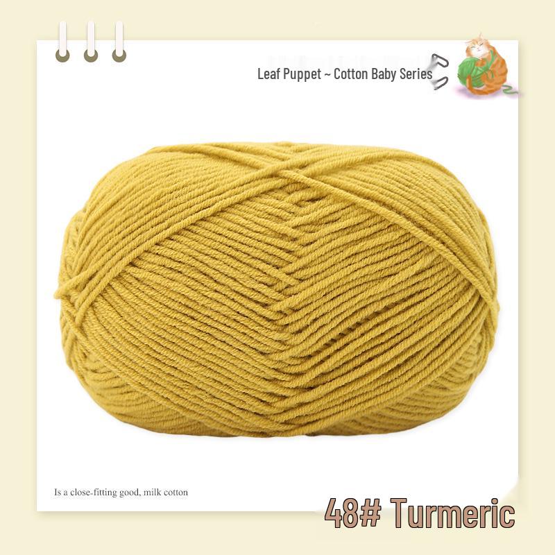 Yao Ou Handmade Crochet Flower Bouquet DIY Kit with 4-ply Combed Cotton Yarn