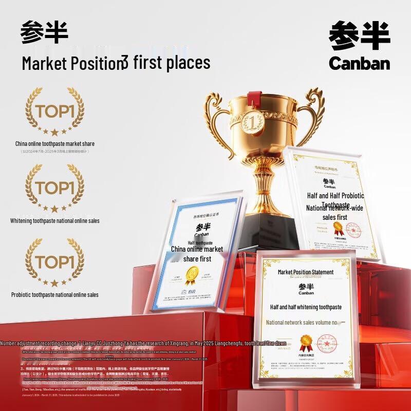 

Sanban Probiotic Whitening Toothpaste