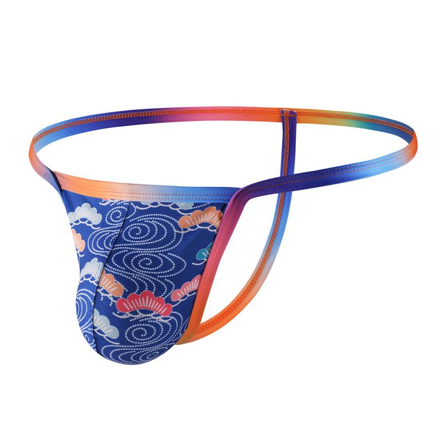 Pánské nízké pruhované síťované slipy - Sexy, měkké a elastické