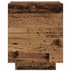 Nightstand with Drawers Reclaimed Wood Look 45 x 40 x 55 cm Engineered Wood