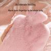 Plush Hot Water Bottle - Hand Warmer & Belly Compress, Thickened and Explosion-Proof