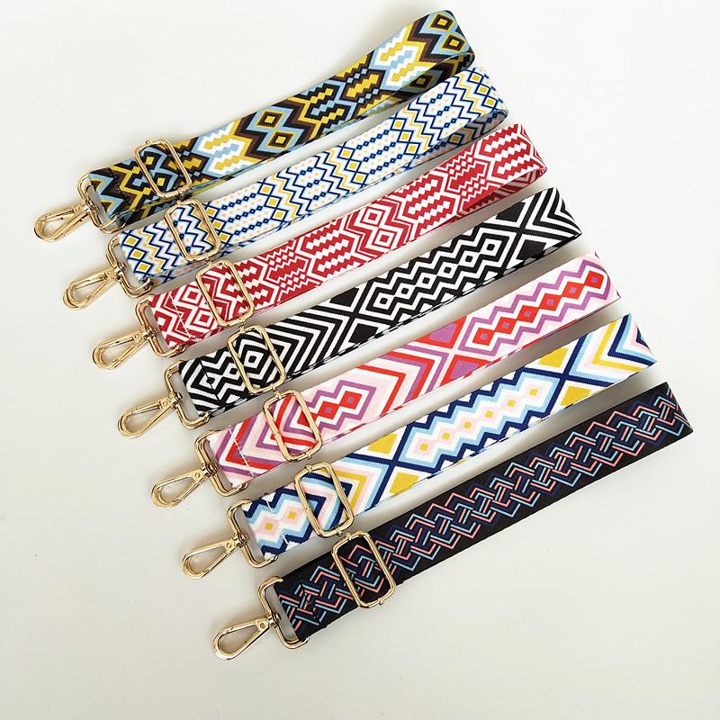 Color Bag Accessories Women's Bag Strap Replacement Broadband Sub-canvas Oblique Span Bag Shoulder Strap Burden Reduction