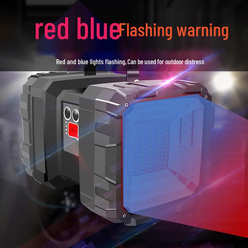 Rechargeable Super Bright 5000 Xenon Handheld Lantern: Multifunctional Outdoor Work and Household Searchlight Flashlight