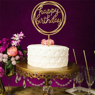 Happy Birthday Cake Decoration Color Cake Insert Brand Cake Dessert Inserts Birthday Party Cake Decoration