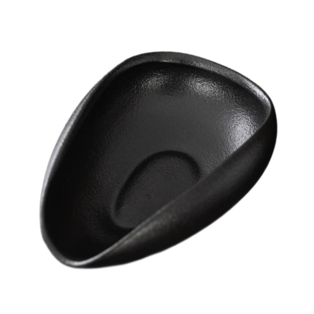 Ceramic Single Dosing Tray Weigh Coffee Bean Container Modern Porcelain Tea Vessel Coffee Powder Spoon for Buffet