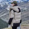 Autumn and Winter Down and Cotton Jackets for Female Workers Clothing , Thick Korean Cotton Jackets, Couple Jackets