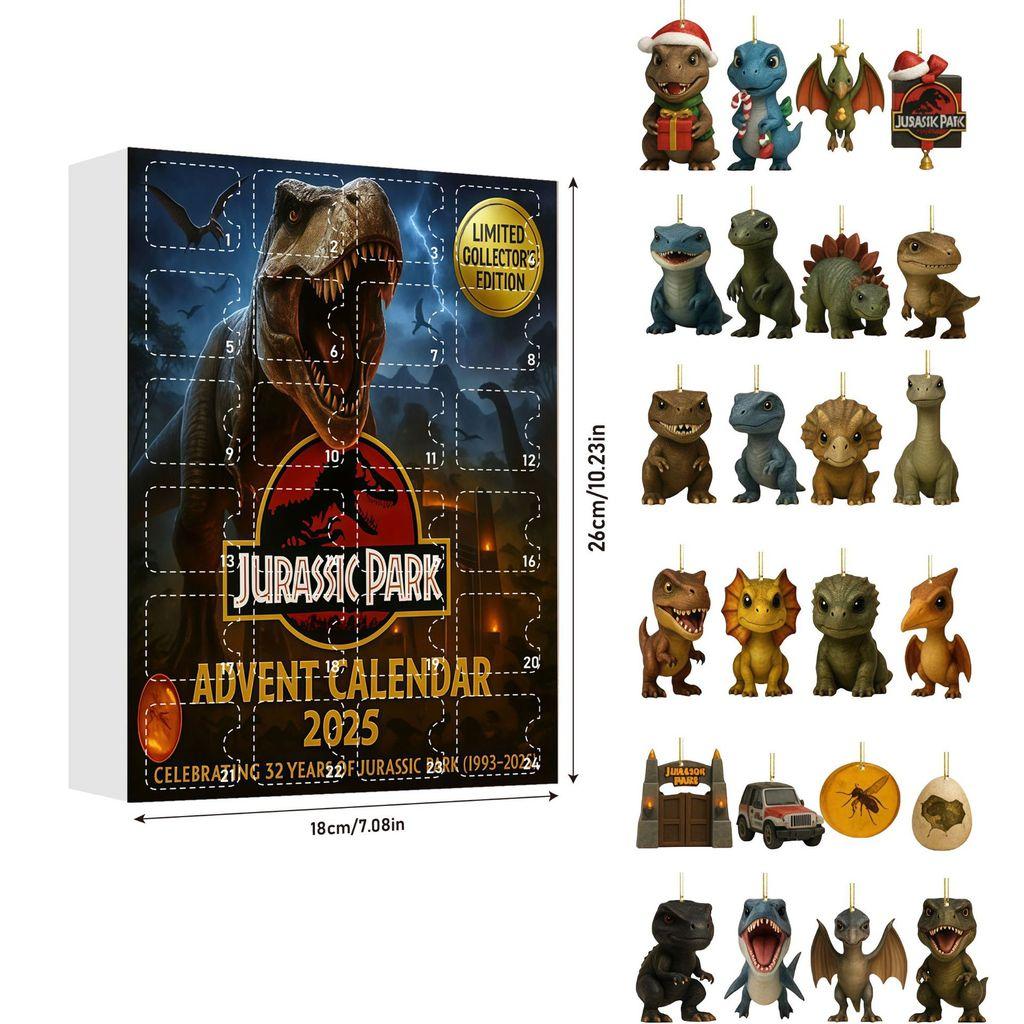 Christmas Grinch Dog Cat Themed Acrylic Christmas Tree Decorations Gift Set With 24 Animal Figurines Dinosaur