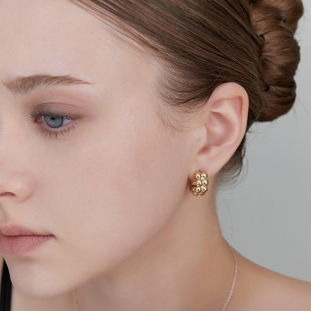 Silver 925 Clove Crush Earrings