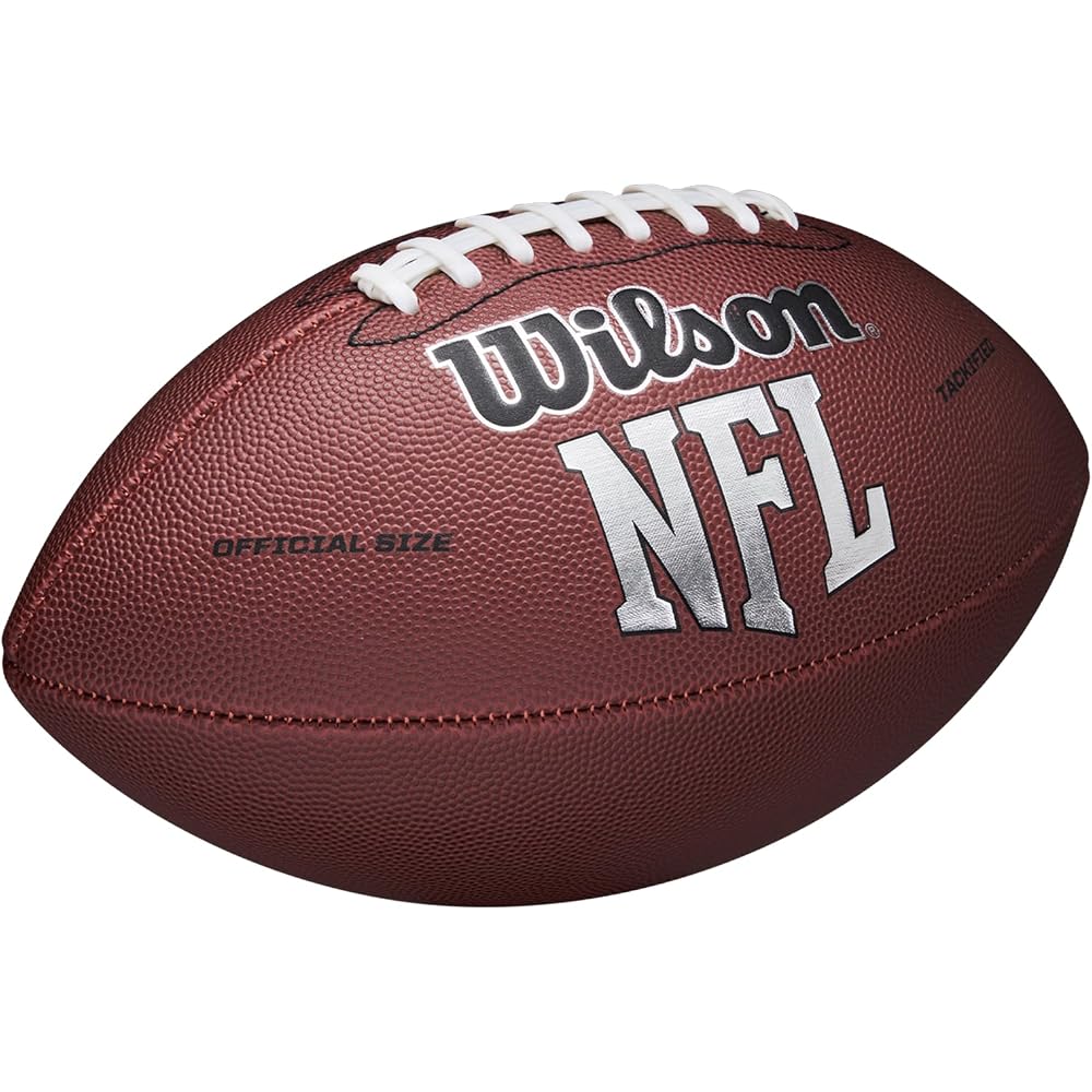 Wilson MVP Football Size 9 Durable Synthetic Leather Game Ball