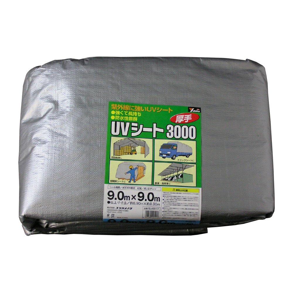 

Yutaka Make UV Silver Sheet (#3000) 9.0m×9.0m SL#30-17 серебряный